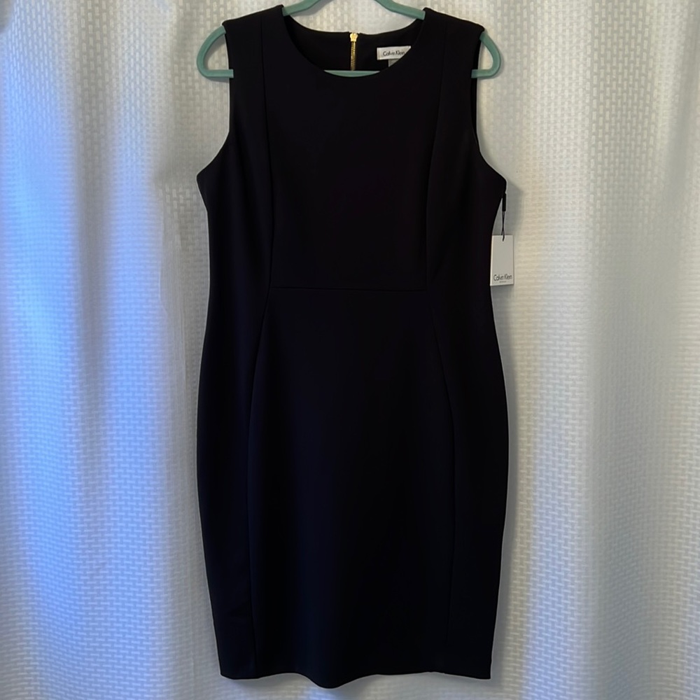 Black Calvin Klein dress